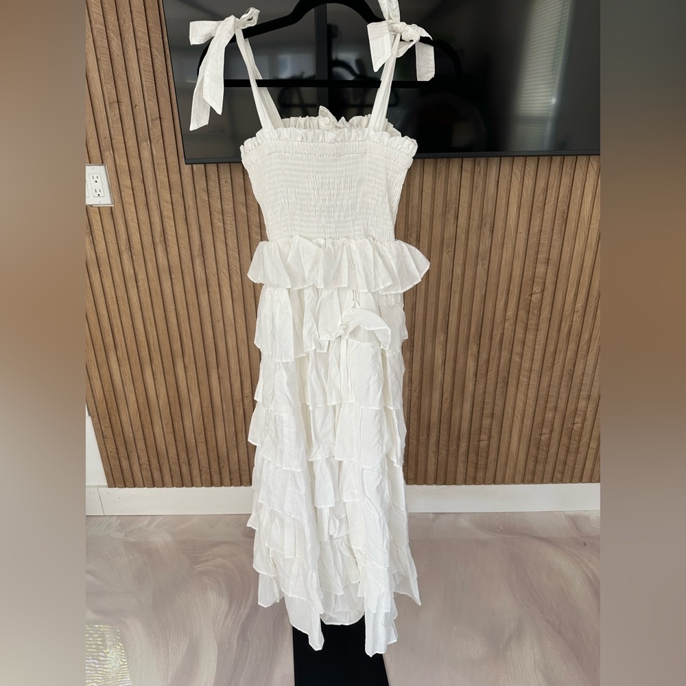Odi Et Amo Ruffle Maxi Dress